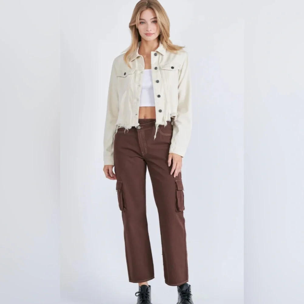 White Denim Jacket
